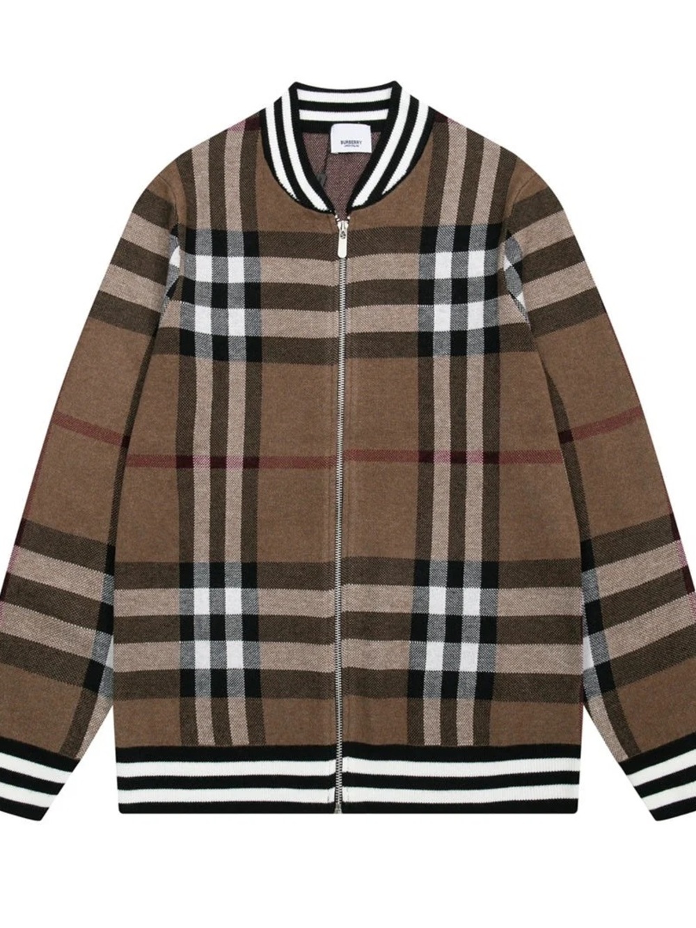 Burberry Vintage Check Bomber Varsity Jacket